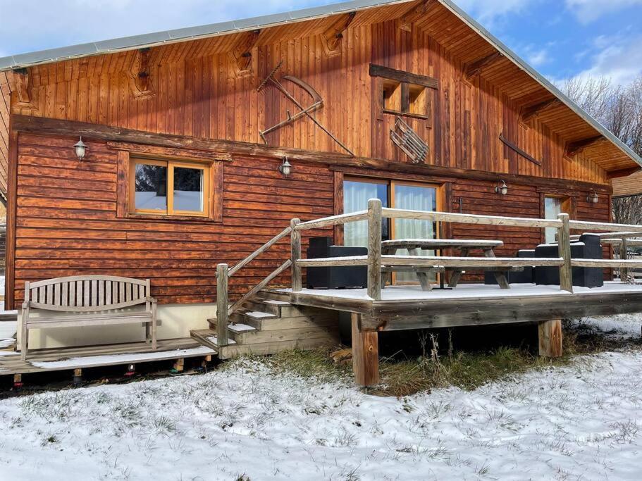 Chalet Familial - Pyrenees, Au Coeur Des 3 Stations La Cabanasse エクステリア 写真